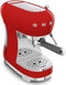 Smeg ECF02RDEU - Espressomachine - 15 bar - Rood