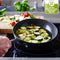 GreenPan Craft - Aluminium Wokpan Ø28cm - 3.6L - PFAS-vrij - Zwart - Inductie- en Vaatwassergeschikt - Ovenbestendig tot 220° - Gehard Aluminium - RVS Handgrepen - Groter bakoppervlak