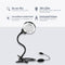 Loeplamp met LED verlichting - Vergrootglas 3x en 10x - 10 cm diameter - Tafelklem