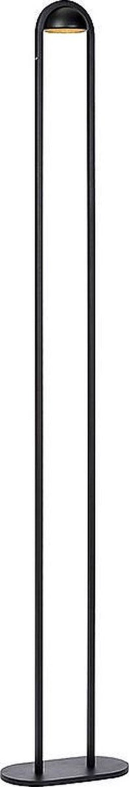 Atmooz - Vloerlamp Mika - Staande Lamp - Stalamp - Woonkamer - Zwart - Hoogte 150cm - Metaal