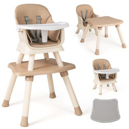 Coast Kinderstoel - 6-in-1 - Verstelbaar - Lichtgrijs - 58x58x98cm