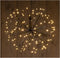Verlichte bol - lichtbol - zwart - warm wit licht - 45 cm - vuurwerk bollen