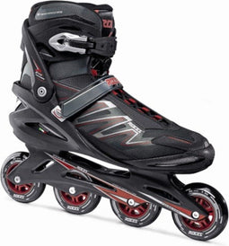 Roces Big Zyx 90 - Heren - Skeelers - Schoenmaat 50 - Zwart - Rood