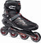 Roces Big Zyx 90 - Heren - Skeelers - Schoenmaat 50 - Zwart - Rood