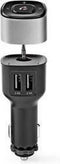 Nedis BTMA200BK - Bluetooth Multi-adapter - Handsfree bellen en muziekstreaming - Grijs Zwart