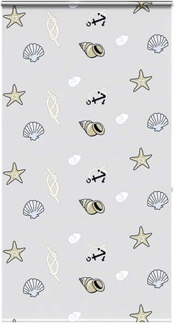 vidaXL - Doucherolgordijn - met - cassette - 140x240 - cm - stofbreedte - 136 - cm