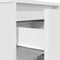 vidaXL - Nachtkastje - met - LED-verlichting - 38x34x50 - cm - wit