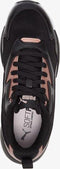 PUMA X-Ray Lite Metallic - Lage sneakers - Metallic accenten - Puma Black-Rose Gold - Maat 41