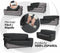 Bankbedekking Sofakover Pocket Duo Romeo 2 Stuks