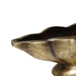 PTMD Frisa Schaal - 26 x 8 x 8,5 cm - Aluminium - Messing