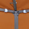 vidaXL - Vervangend - tentdoek - prieel - 310 - g/m² - 3x4 - m - oranje