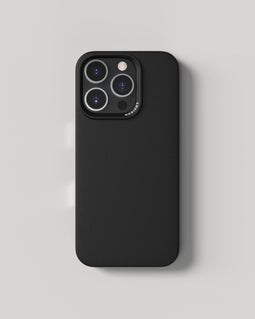 Nudient Thin - Soft Case - MagSafe geschikt - Zwart