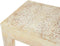 Liviza Bijzettafel hout wit Sagre - Albasia hout - Vierkant Hout - 50 cm , 35 cm , 35 cm