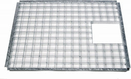 Ubbink - Afdekrooster - Metaal - 71,5x41,5cm - (voor Victoria Quadro 2)