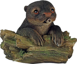 Ubbink - Drijvende otter - Spuitfiguur - waterornament - vijverdecoratie
