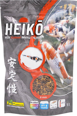 Ubbink - HEIKO KOI - visvoer - Colour Menu 1L - 6mm - compleet voer - drijvend