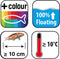 Ubbink - HEIKO KOI - visvoer - Colour Menu 3L - 3mm - compleet voer - drijvend