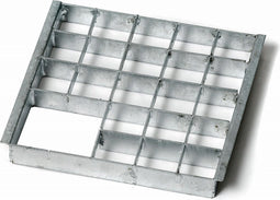 Ubbink - Inzetstuk voor metalen roosters - 20 x 20 cm