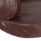 vidaXL - Hondenmand - met - ergonomisch - schuim - 75x53 - cm - kunstleer - bruin
