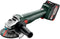 Metabo W 18 L 9-125 - Haakse accuslijper 125 mm 18 V 4.0 Ah - Robuust model met veiligheidsuitschakeling (2 stuks)