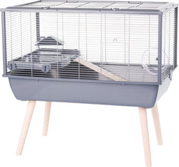 Zolux Neolife 80 Hamsterkooi - Dierenverblijf - 78x48x75 cm Grijs