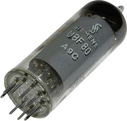 UBF 80 = 17 N 8 Elektronenbuis Dubbeldiode-pentode 100 V 2.8 mA Aantal polen: 9 Fitting: Noval 1 stuk(s)