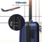 TRVLMORE Kofferset - 3 Delig - 38L Handbagage + 70L en 110L Ruimbagage - Lichtgewicht - 360º Draaibare Wielen - Donkerblauw