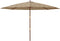 vidaXL - Parasol - met - houten - paal - 400x273 - cm - taupe