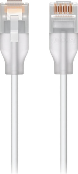 Ubiquiti UACC-Cable-Patch-EL-0.15M-W netwerkkabel Doorschijnend, Wit 0,15 m Cat6