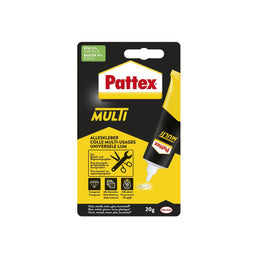 Pattex Multi 20 g Lijm | Multifunctionele Lijm voor Diverse Toepassingen | Sterk en Betrouwbaar | Gemakkelijk te Gebruiken voor Allerlei Reparaties