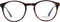 Hackett HEK1255 48101 bril zonder sterke - Heren - Bruin