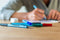 Correctbook pen groen 0.6mm | whiteboard notitieblok/schrift