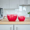 EMSA CLIP & MICRO Rond Doos 1,1 l Rood, Transparant 1 stuk(s)
