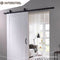 Intersteel Basic Top - Schuifdeursysteem - 2 stalen rails 100 cm - Mat zwart
