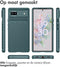 iMoshion Hoesje Geschikt voor Google Pixel 6a Hoesje Siliconen - iMoshion Thunder Backcover - Groen