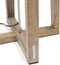 Riviera Maison Royalton Lamp Base natural - Mangohout, IJzer - Naturel - 36.0x36.0x134.0 cm