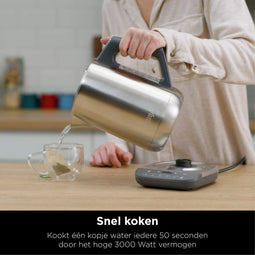 Ninja KT201EU - Luxe Waterkoker - Temperatuurregeling 60-100 °C - Zwart