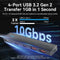 Vention CHYBB - Hub USB - USB-C - 0.06 kg