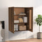 vidaXL - Hangkast - 69,5x32,5x90 - cm - bruin - eikenkleur