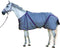 Kerbl Paardendeken - Indoor - Ademend en warm - Grijs/Rood 135 cm