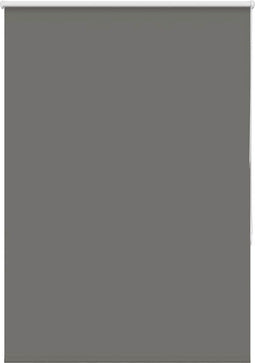 vidaXL - Rolgordijn - verduisterend - 110x175 - cm - stofbreedte - 105,7 - cm - grijs