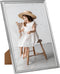 vidaXL - Fotolijsten - 5 - st - voor - wand - of - tafel - 59,4x84 - cm - zilverkleurig