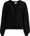 VILA VILAJULI - Oversized V-hals vest - Lange ballonmouwen - Knoopsluiting - Maat XS