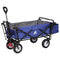 Woltu Transportwagen - Opvouwbaar - Stalen Frame 80 kg Draagvermogen Blauw