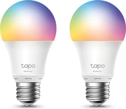 TP-Link Tapo L530E - Slimme Ledlamp E27 - Dimbaar RGB - (2 stuks)