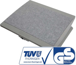 MAULpro Voetensteun ergonom en verwarmd - 45 x 39 cm - naaldvilt - kunststof - 1 stuk - MAUL