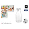 Glazen fles La Mediterránea Glas 1 L (12 Stuks)