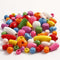 Creotime Houten kralen - Medium - 5-28 mm - Assorti kleuren