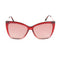 Jimmy Choo SEBA-S-7W5-BURG-SHADED - Zonnebril Dames - Ø 58 mm - Blauw/Zwart