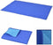 vidaXL - Picknickkleed - 100x150 - cm - blauw - en - lichtblauw